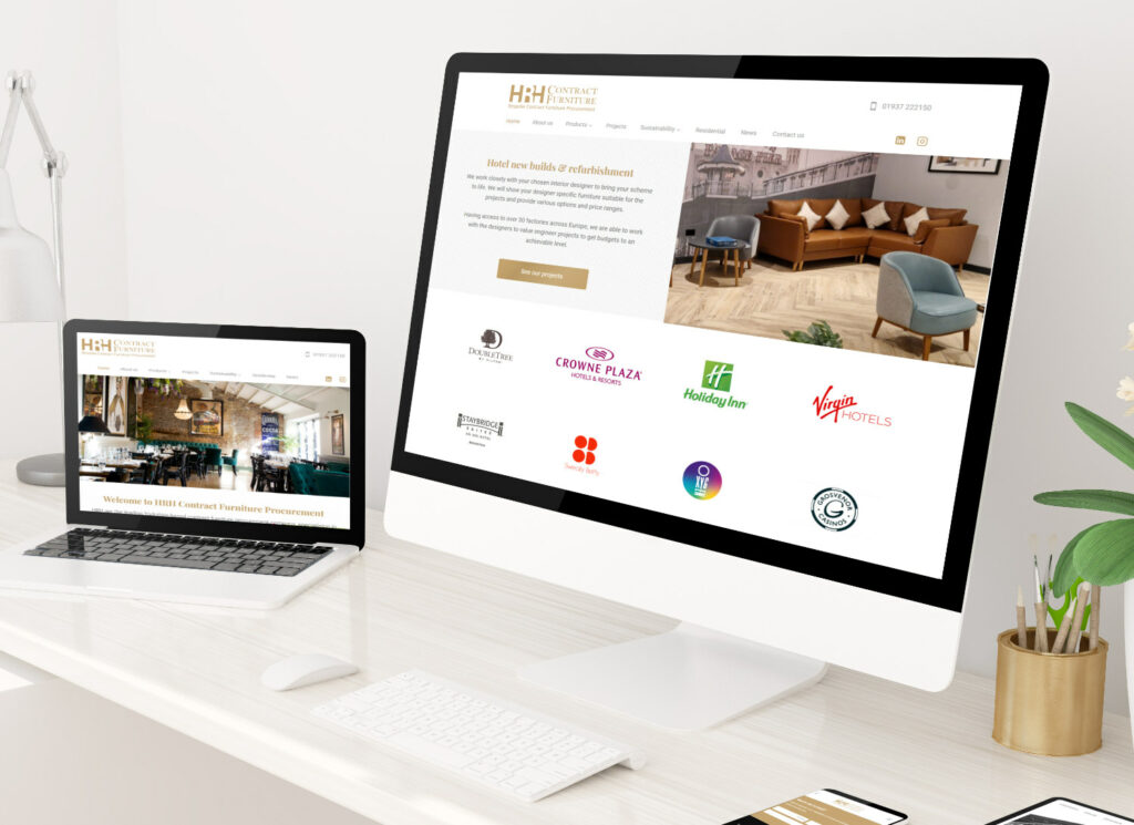 New website for HRH Contract Furniture