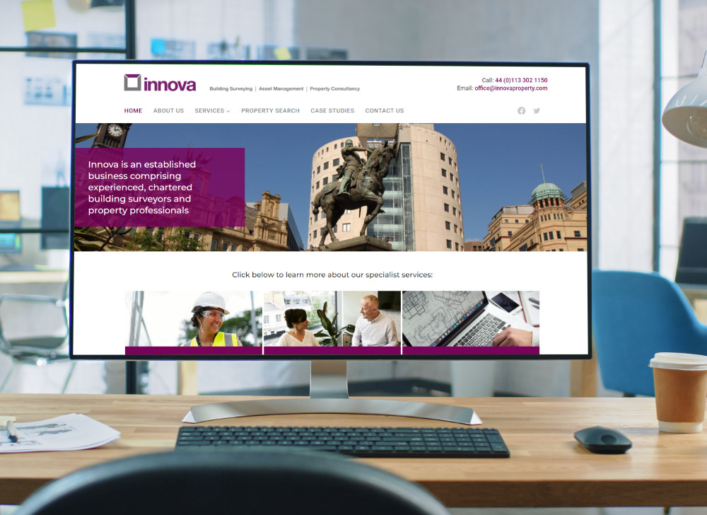 New website for Innova